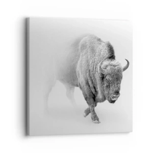 Schilderen op canvas - Koning van de prairie - 30x30 cm