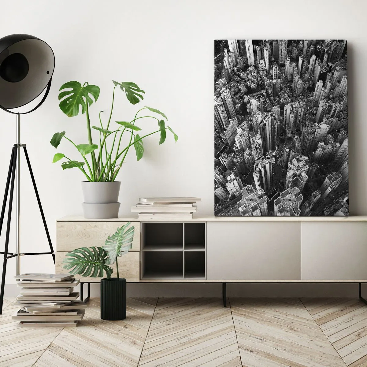 Schilderen op canvas - Nog steeds hoger en hoger - 50x70 cm