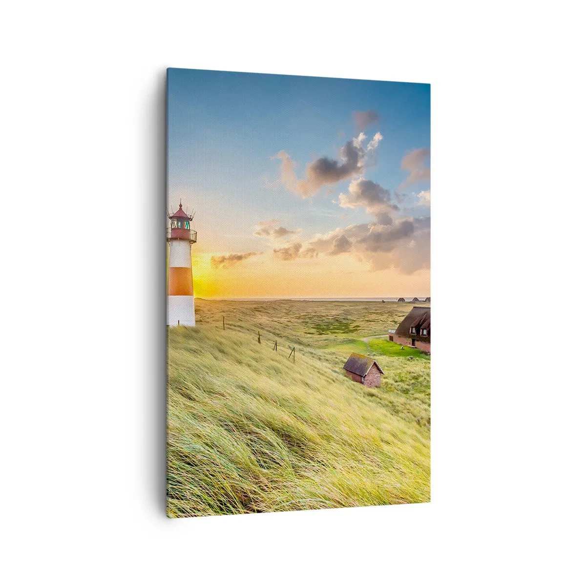 Schilderen op canvas - Tussen de golven - 80x120 cm