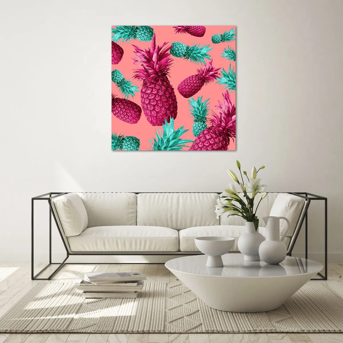 Schilderen op glas - Vrijheid is zoet - 60x60 cm