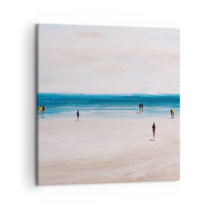 Schilderen op canvas - Een natuurlijke behoefte - 50x50 cm