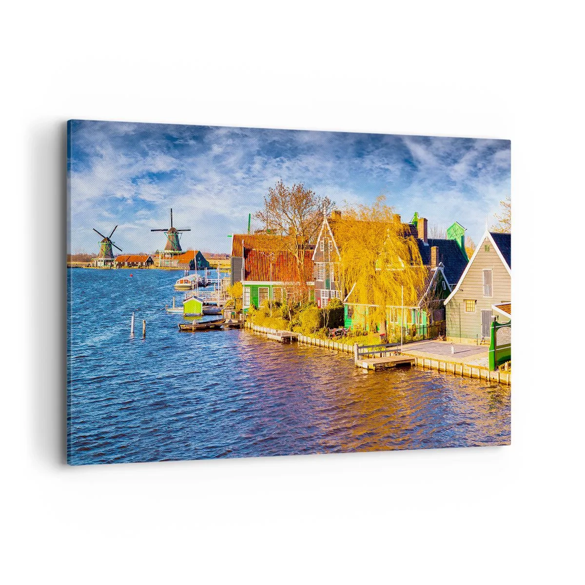 Schilderen op canvas - Eeuwenlang geen verandering - 100x70 cm