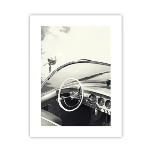 Poster - Weer voor de rijken - 30x40 cm