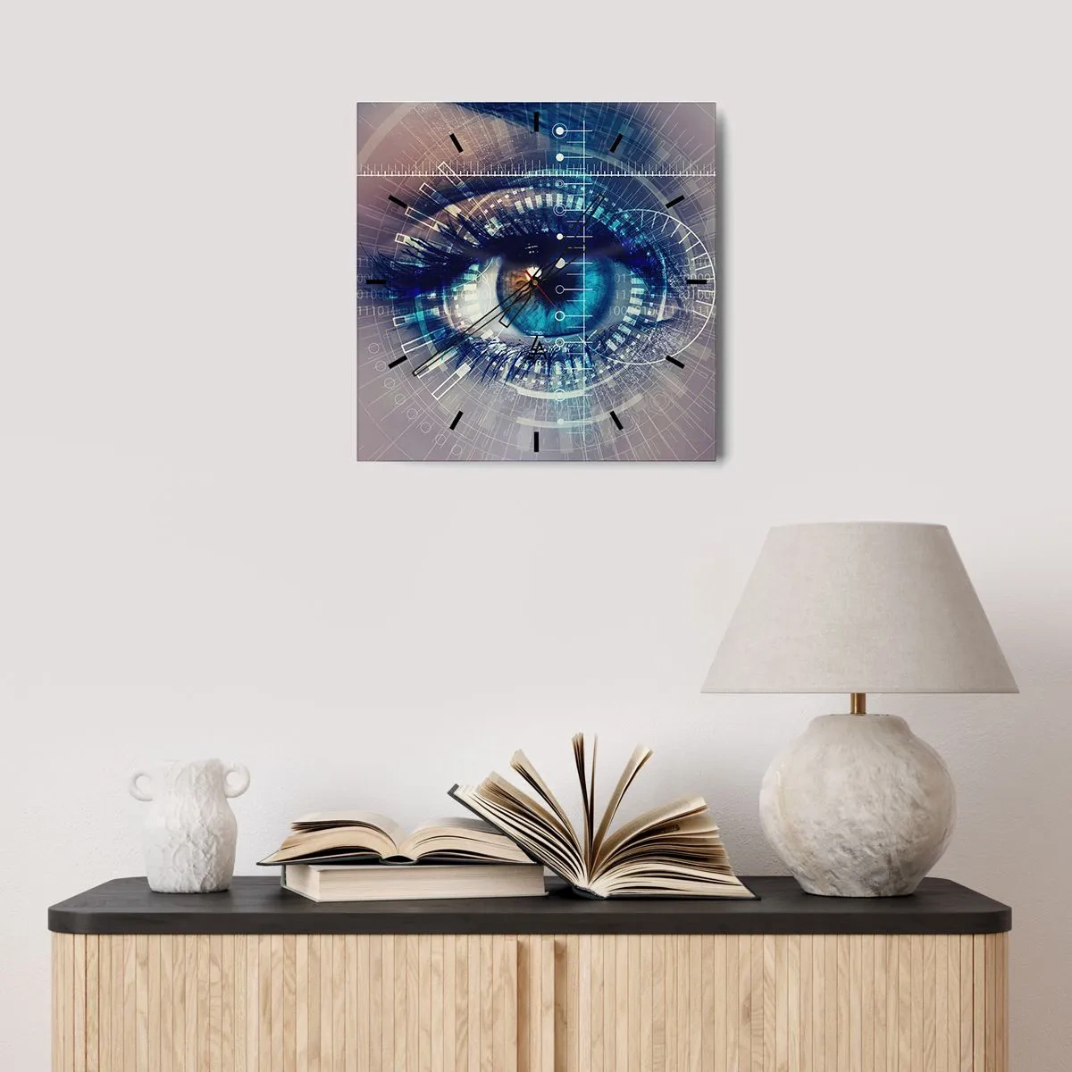 Wandklok - Klok - Je denkt dat je me kent - 30x30 cm