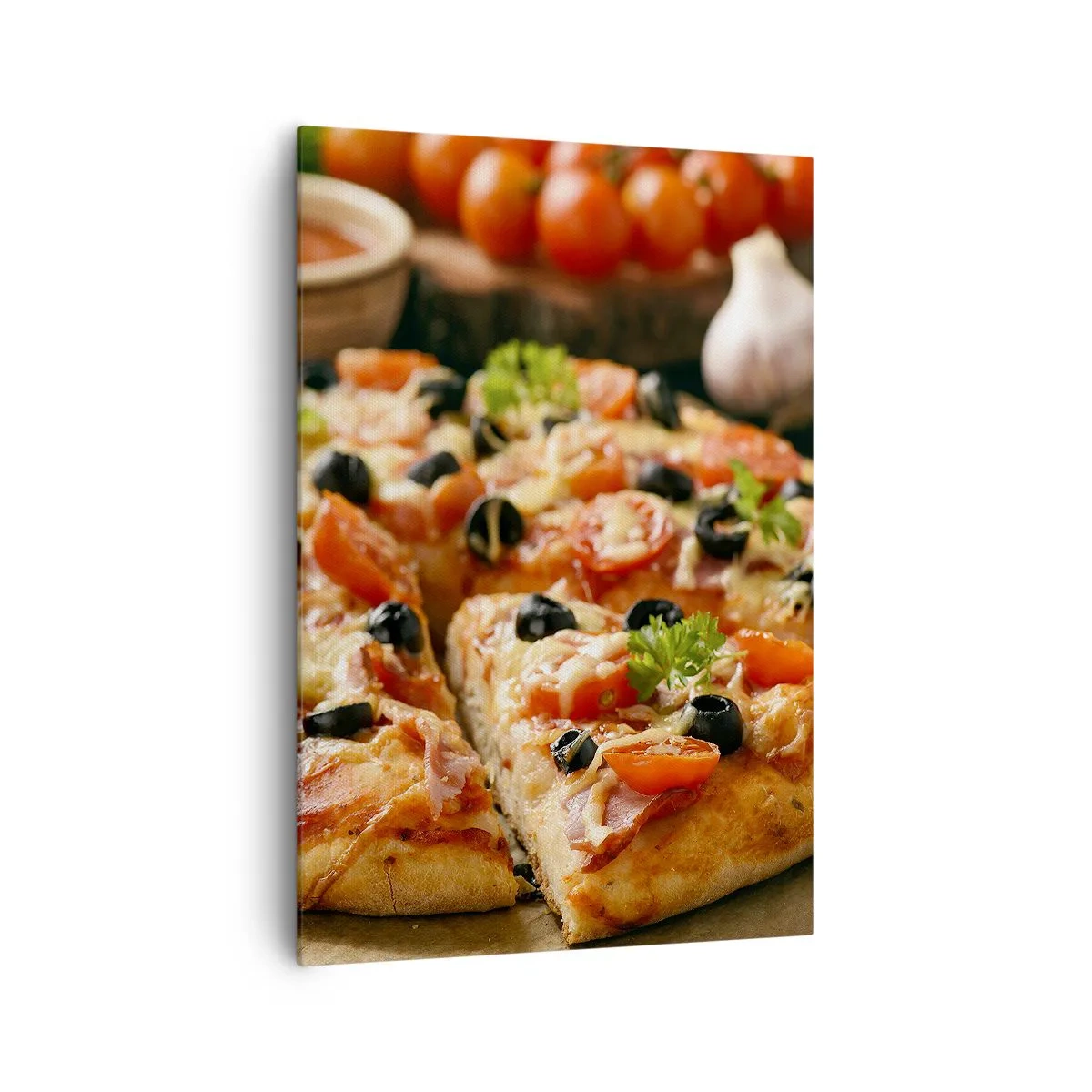 Schilderen op canvas - Je bent er weer mee weggekomen - 70x100 cm