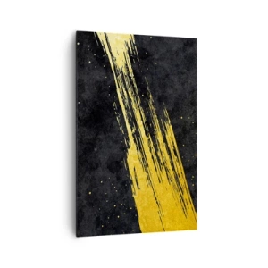 Schilderen op canvas - Spring in hyperruimte - 80x120 cm