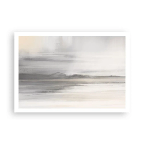 Poster - Afstand in reflectie - 100x70 cm