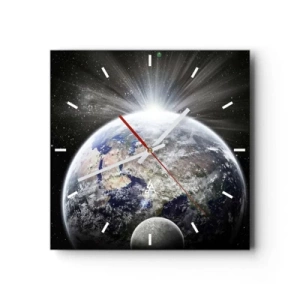 Wandklok - Klok - In volle pracht - 40x40 cm