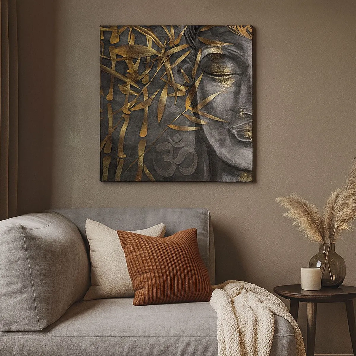 Schilderen op canvas - Voel de rust - 30x30 cm