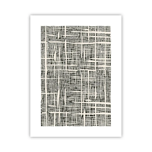 Poster - Geweven compositie - 30x40 cm