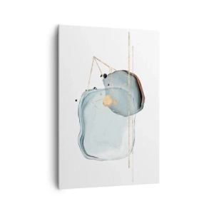 Schilderen op canvas - Een studie van druppels - 70x100 cm