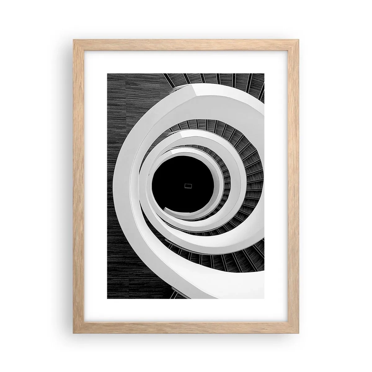 Een poster in een licht eiken lijst - Tot de kern van de zaak - 30x40 cm