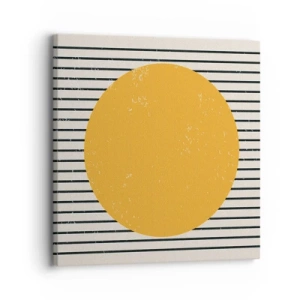 Schilderen op canvas - De kracht van eenvoud - 30x30 cm