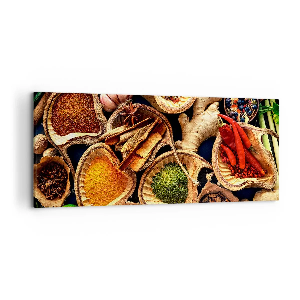 Schilderen op canvas - Neem wat je wilt - 120x50 cm