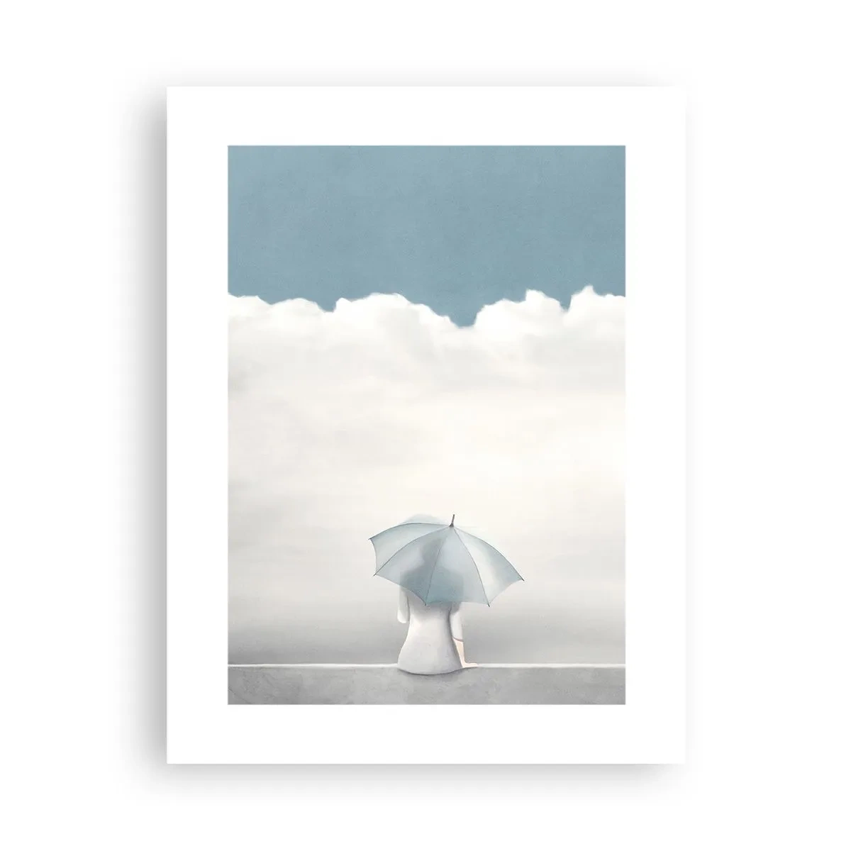 Poster - Op de rand van realiteit en dromen - 30x40 cm