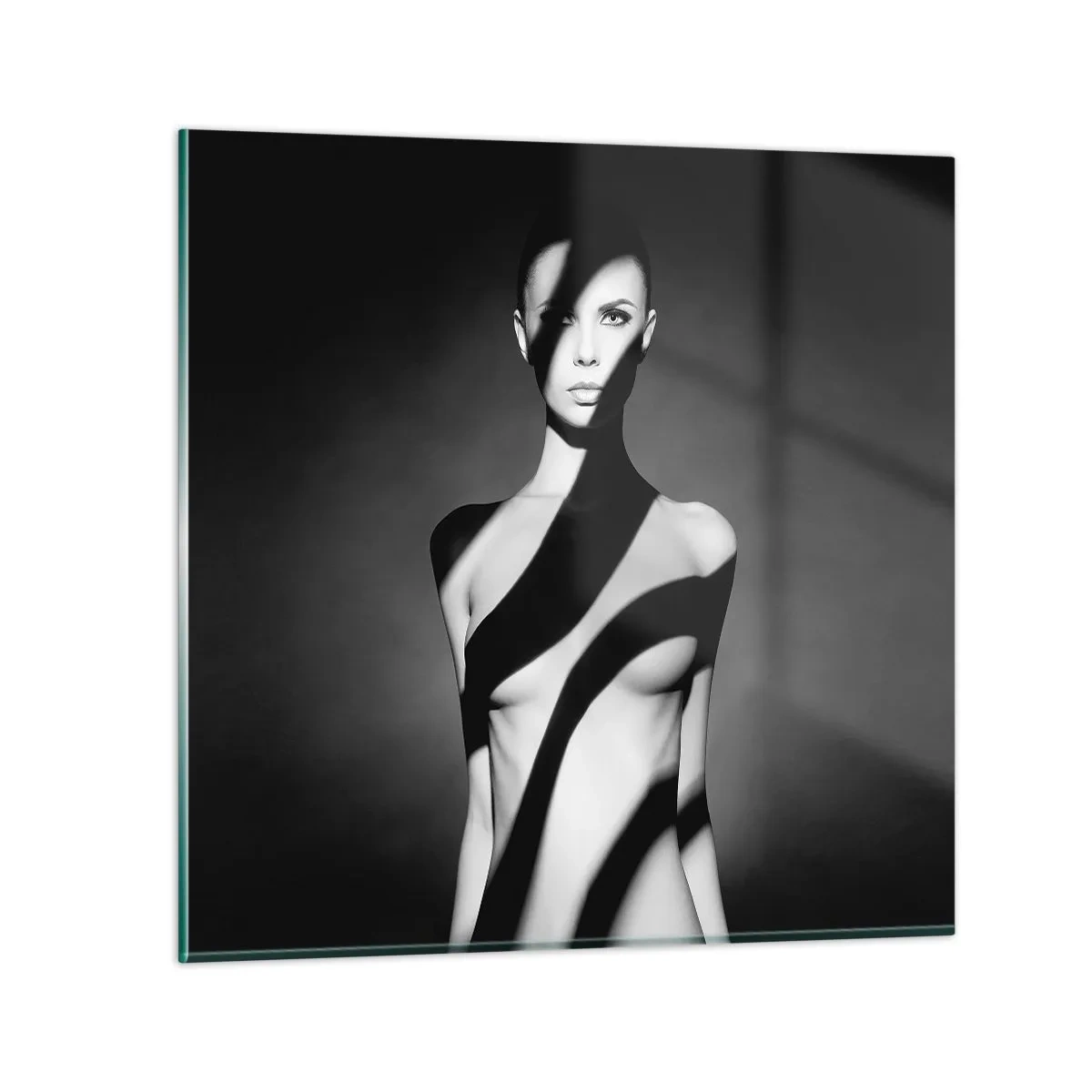 Schilderen op glas - In glans en schaduw - 70x70 cm