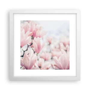 Poster in een witte lijst - Het ideaal van subtiliteit - 30x30 cm