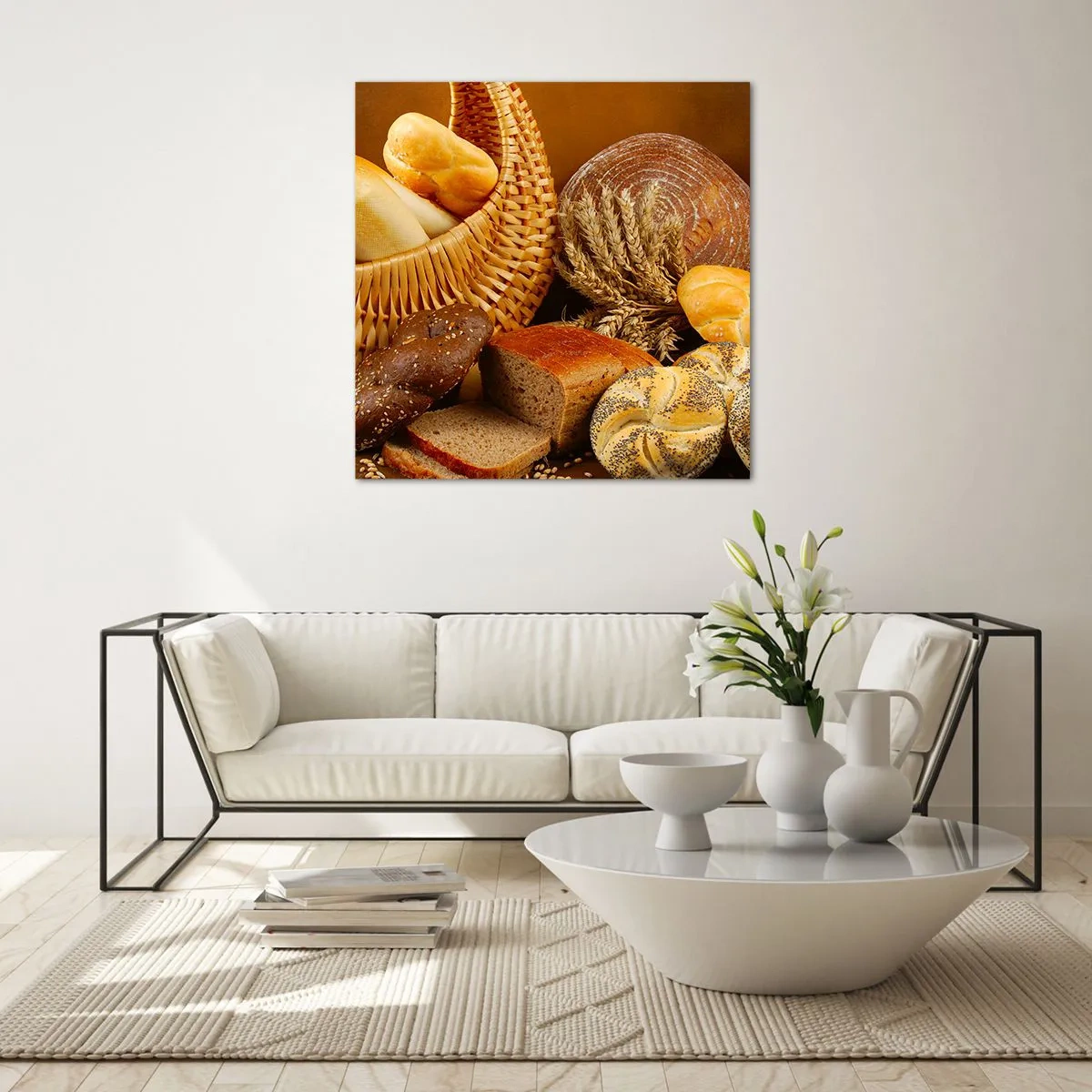 Schilderen op glas - We kwamen er weer mee weg - 40x40 cm