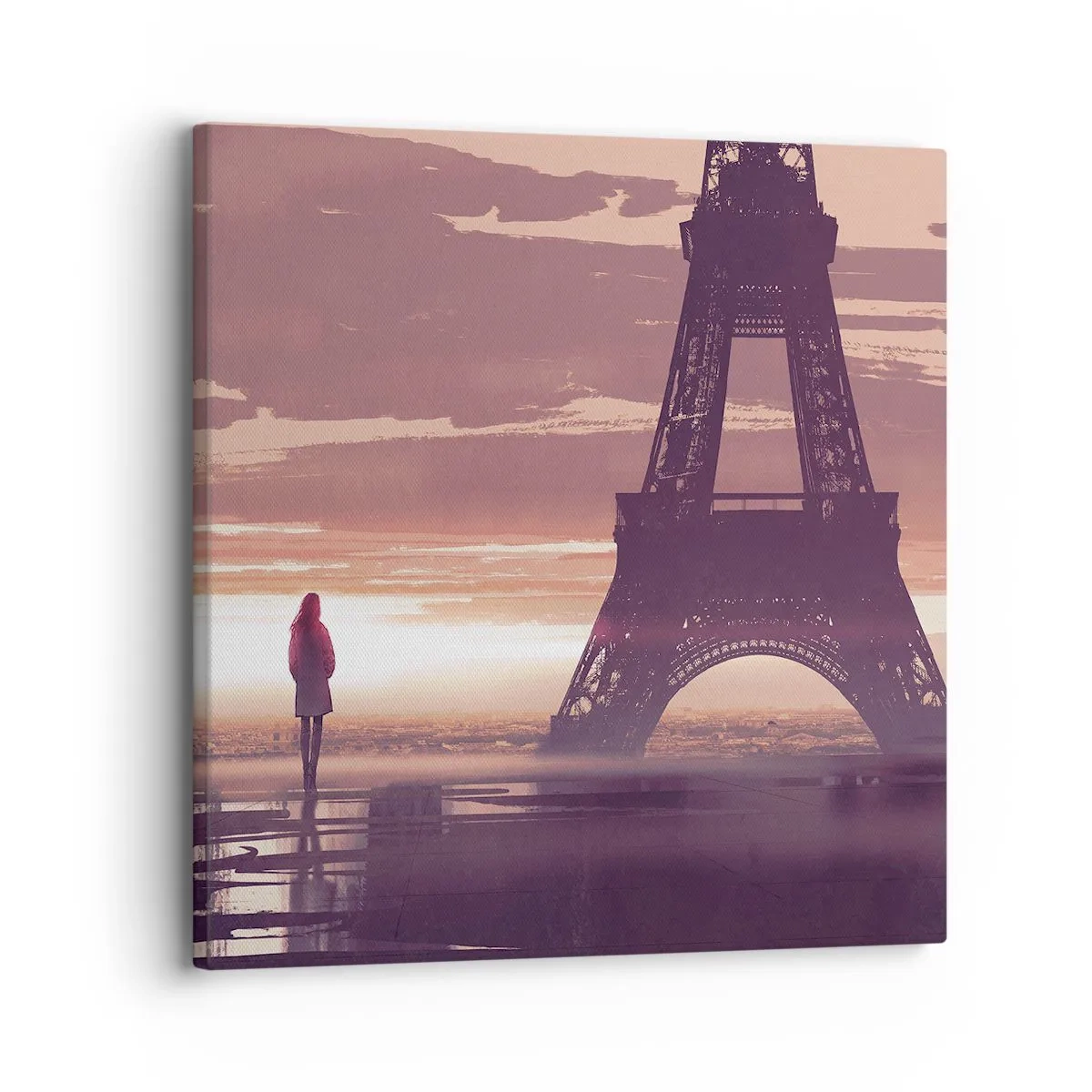 Schilderen op canvas - Slechts twee van hen - 30x30 cm