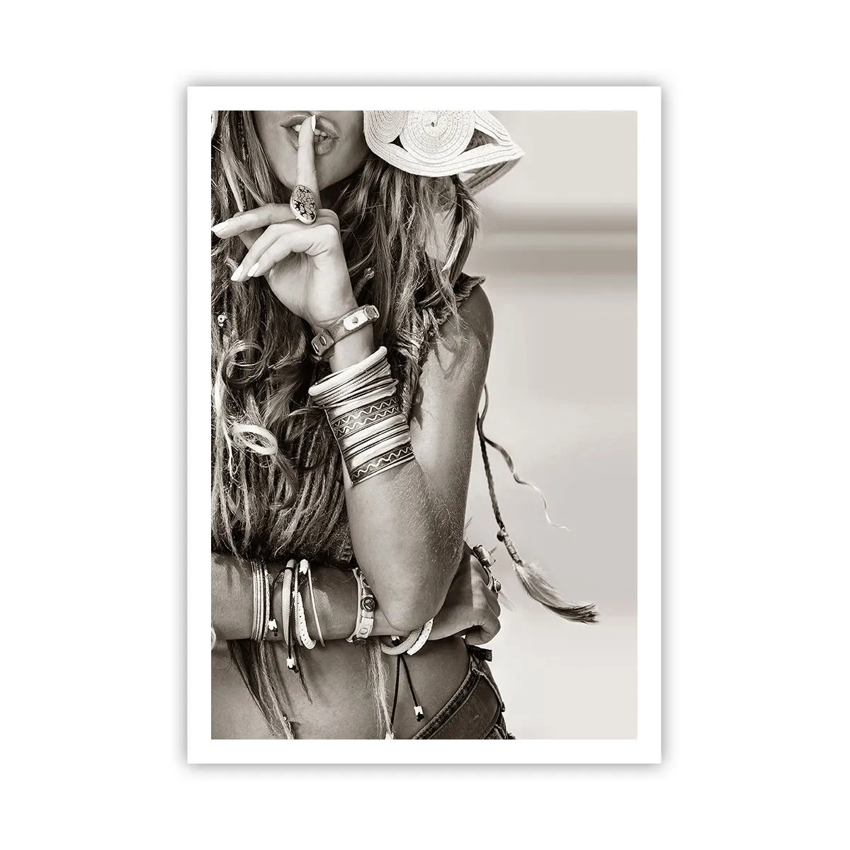 Poster - Waarom een ​​meisje - 70x100 cm