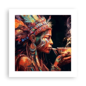 Poster - Magisch ritueel - 40x40 cm