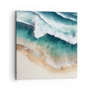 Schilderen op canvas - De eeuwige ontmoeting - 70x70 cm