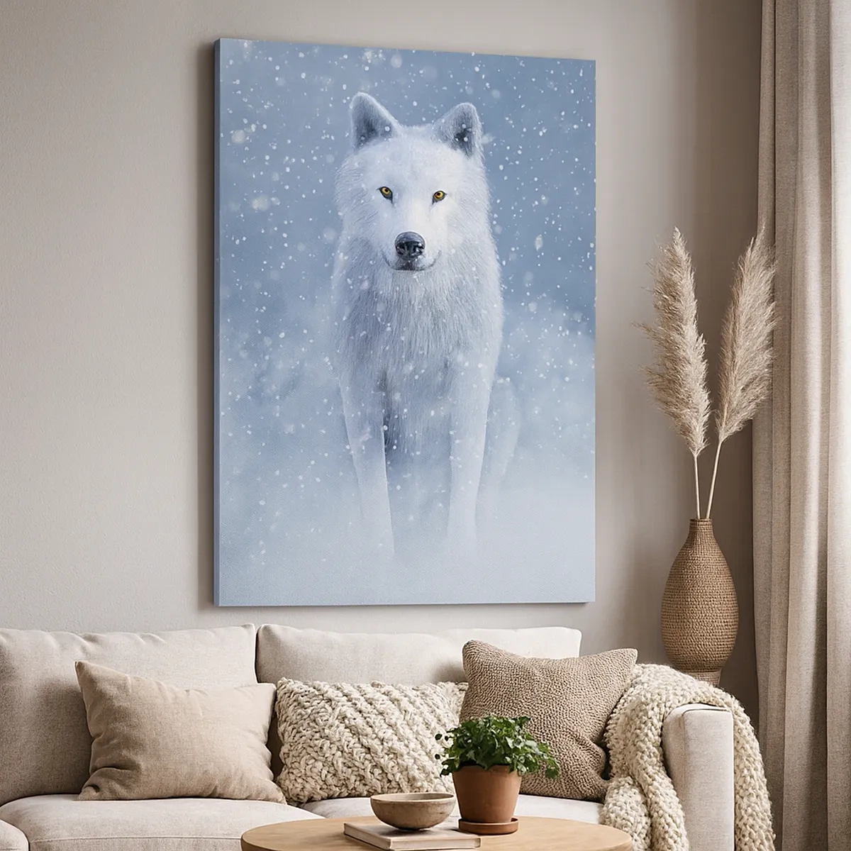 Schilderen op canvas - In winterse sferen - 50x70 cm