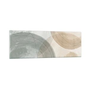 Schilderen op glas - Indringende werelden - 90x30 cm