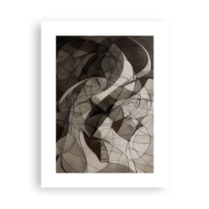 Poster - Circulatie van aardekleuren - 30x40 cm