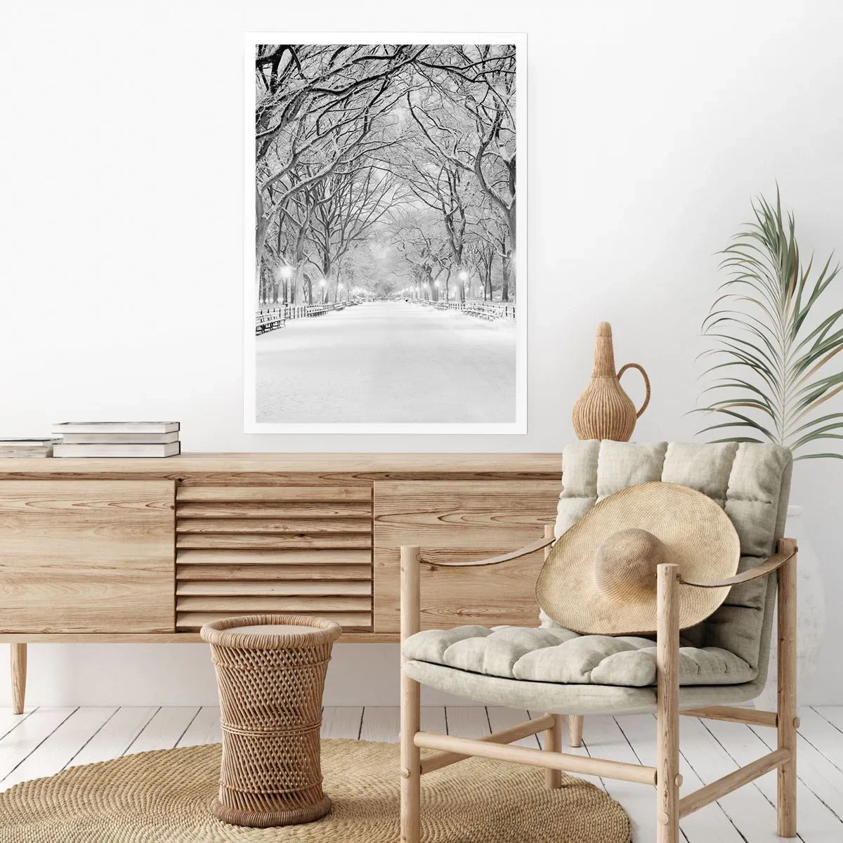 Poster - Vier seizoenen - winter - 61x91 cm