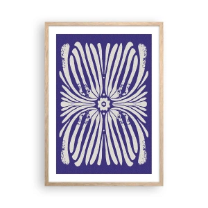 Een poster in een licht eiken lijst - Etnische inspiraties - 50x70 cm