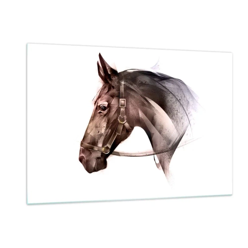 Schilderen op glas - Wat een charme - 120x80 cm