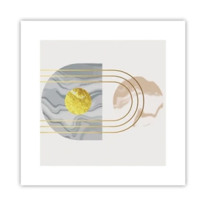 Poster - Helderheid en schittering - 30x30 cm