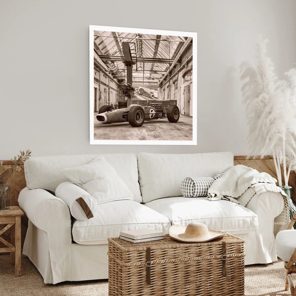 Poster - De rust van de winnaar - 60x60 cm