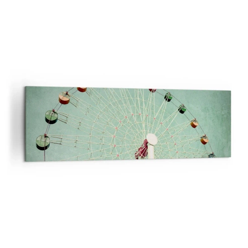 Schilderen op canvas - Wij nodigen u uit om plezier te hebben - 160x50 cm