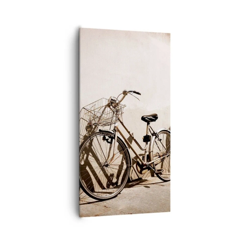 Schilderen op canvas - De onvergetelijke charme uit het verleden - 65x120 cm