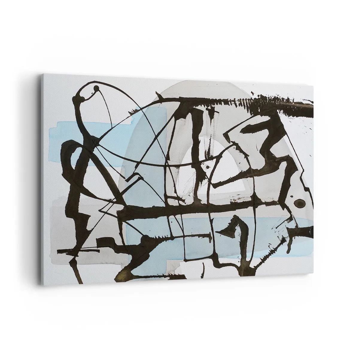 Schilderen op canvas - Toch blauw - 120x80 cm