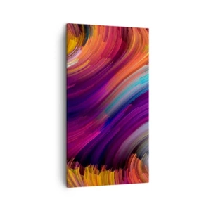 Schilderen op canvas - Het begin van een nieuwe wereld - 45x80 cm