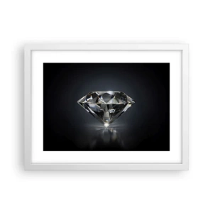 Poster in een witte lijst - Beste vriendinnen - 40x30 cm