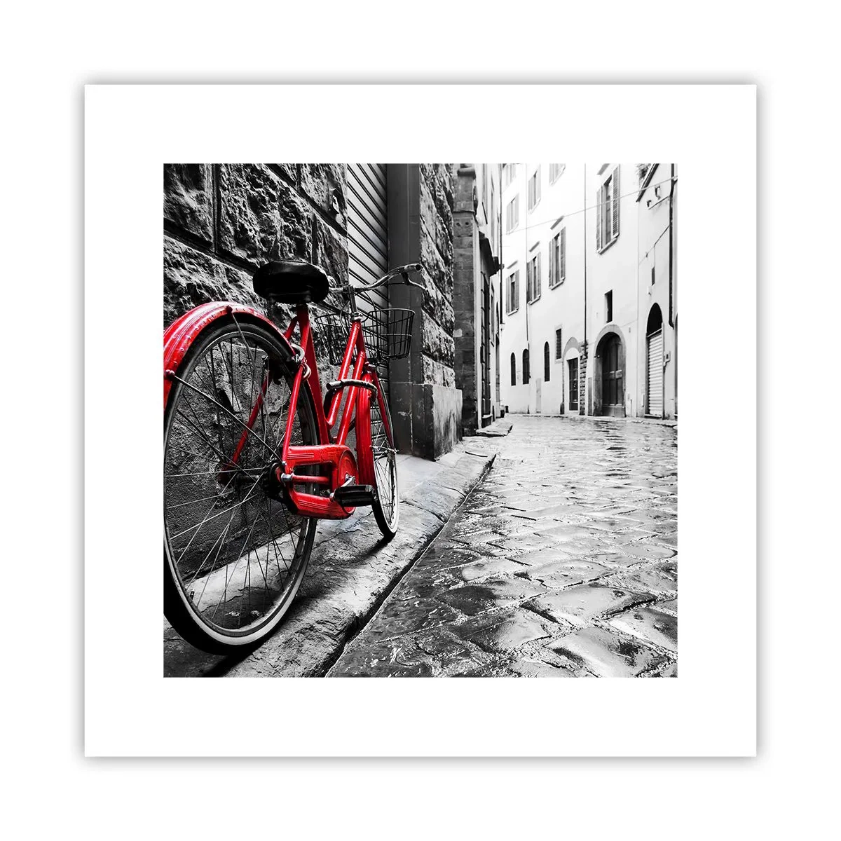 Poster - Echte schoonheid verveelt niet - 30x30 cm