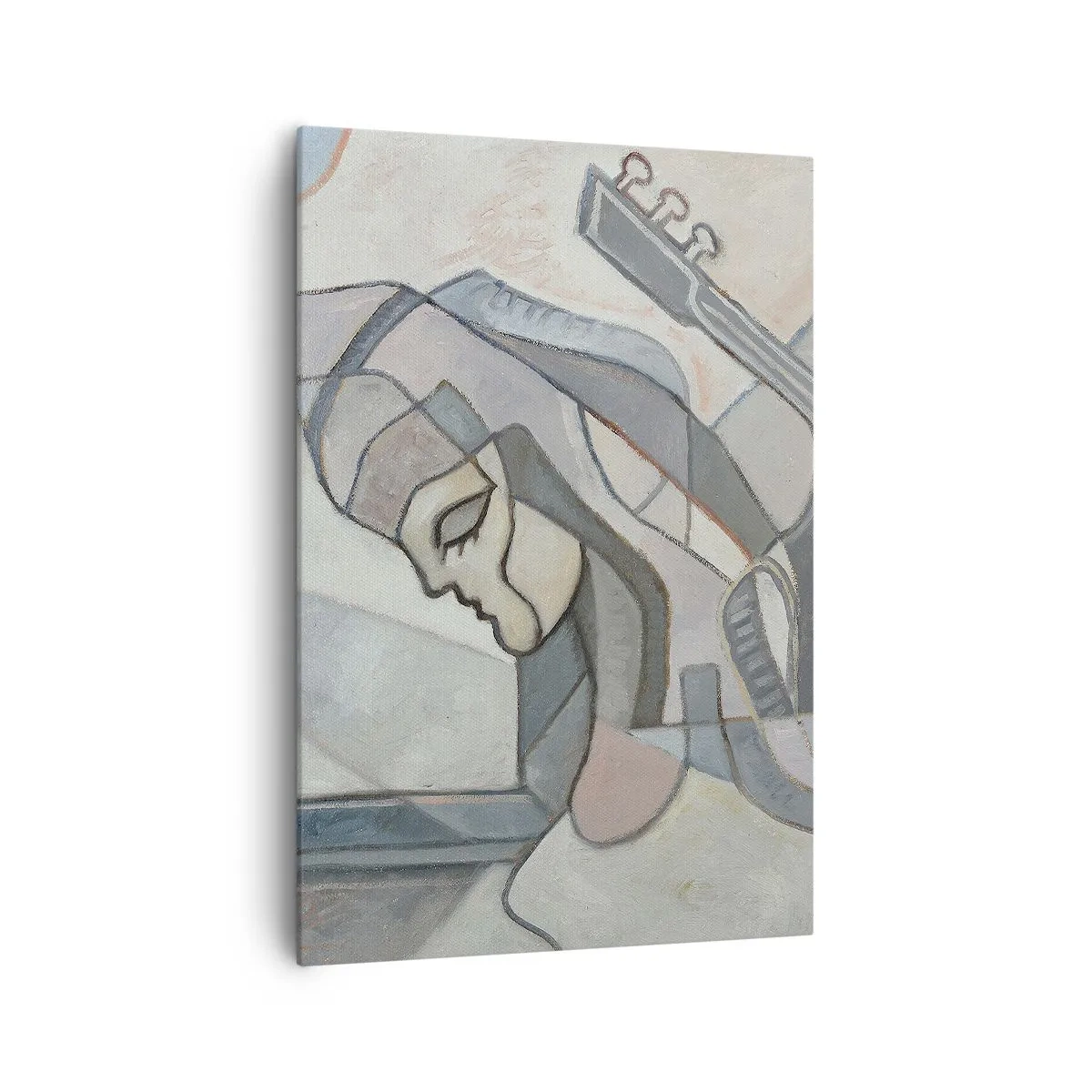 Schilderen op canvas - In de kracht van muziek - 70x100 cm