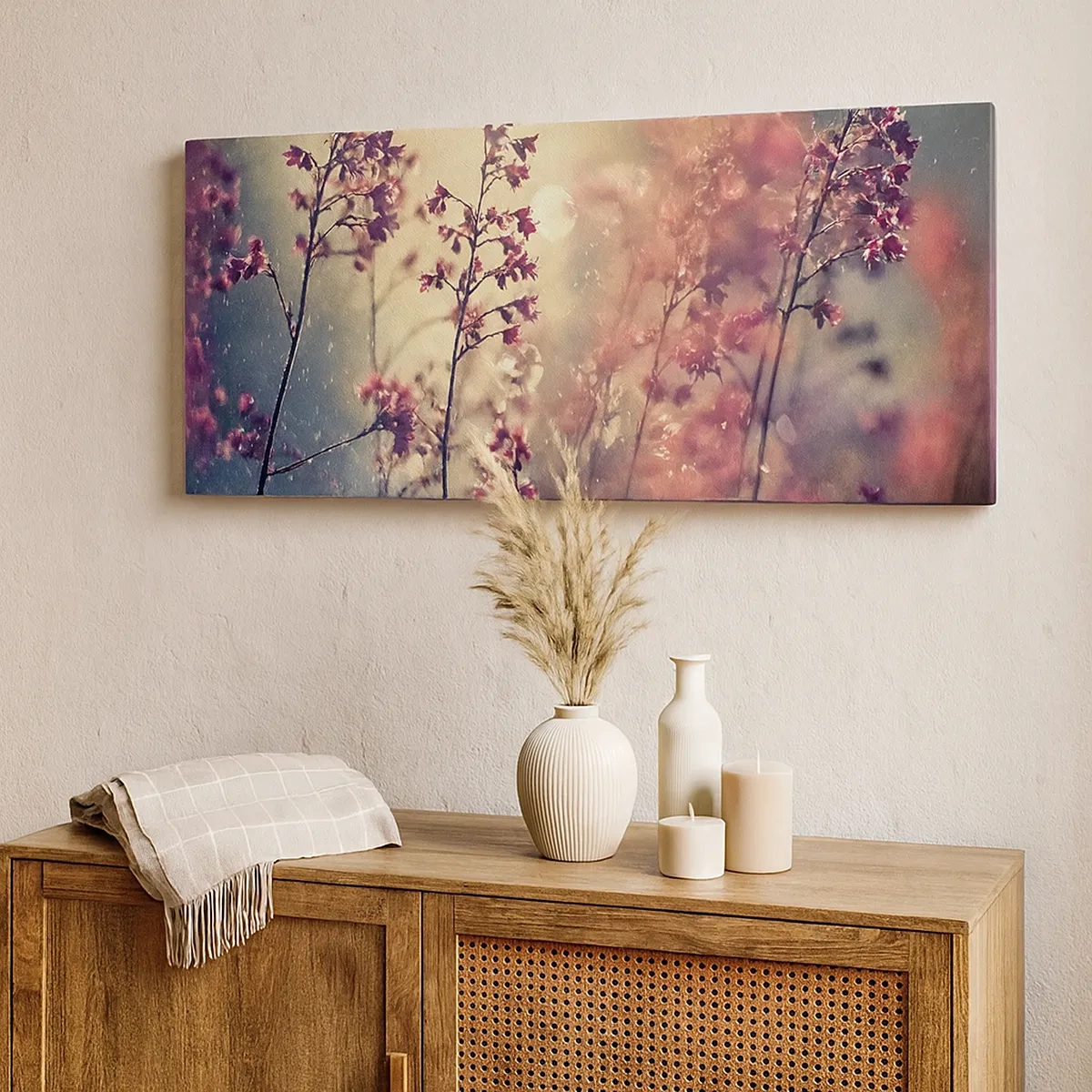 Schilderen op canvas - Geheime Tuin - 30x30 cm