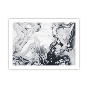 Poster - Het binnenste van de aarde - 70x50 cm