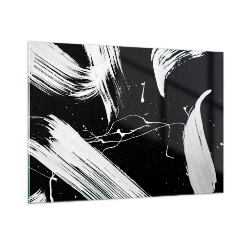 Schilderen op glas - Breek de duisternis - 100x70 cm