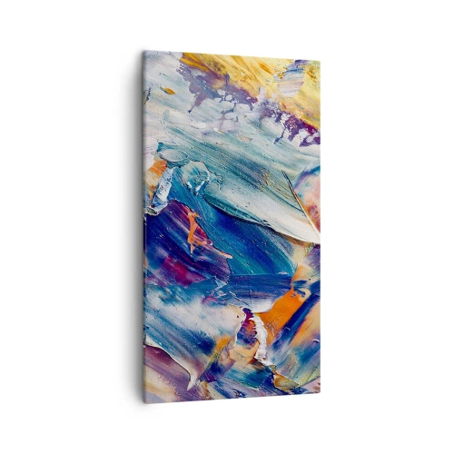 Schilderen op canvas - Kleur verwarring - 45x80 cm