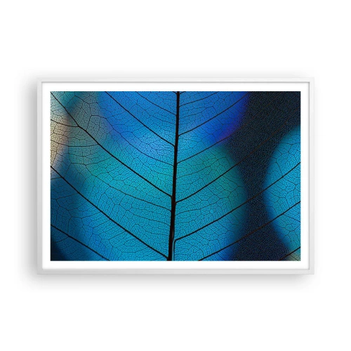 Poster in een witte lijst - Ingewikkelde constructie - 100x70 cm