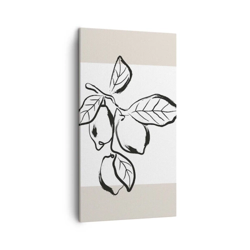 Schilderen op canvas - Waar de citroen rijpt... - 45x80 cm