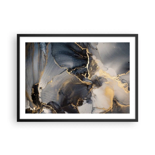 Poster in een zwarte lijst - Stenen leven - 70x50 cm
