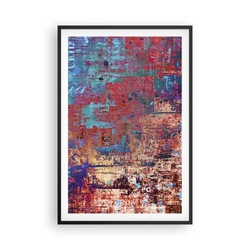 Poster in een zwarte lijst - Geheugen en vergetelheid - 61x91 cm