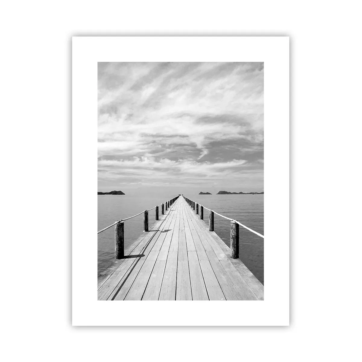 Poster - Of misschien een reis... - 30x40 cm